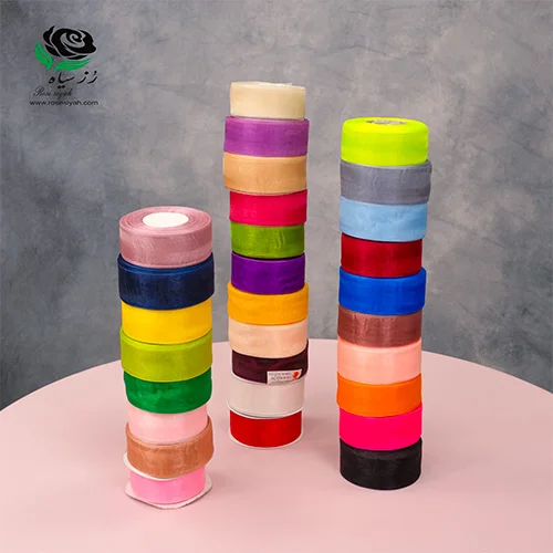 روبان حریر 4 سانت